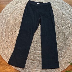 Juicy Couture Black Velour Trousers